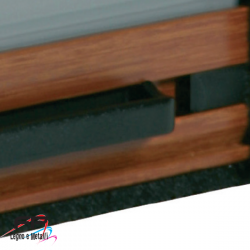 Zanzariera a scorrimento verticale con avvolgimento a molla Candy