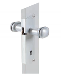 Alluminio Argento Pomolo in ABS