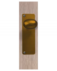 Alluminio Bronzo per Apertura Centrale con Pomolo in ABS